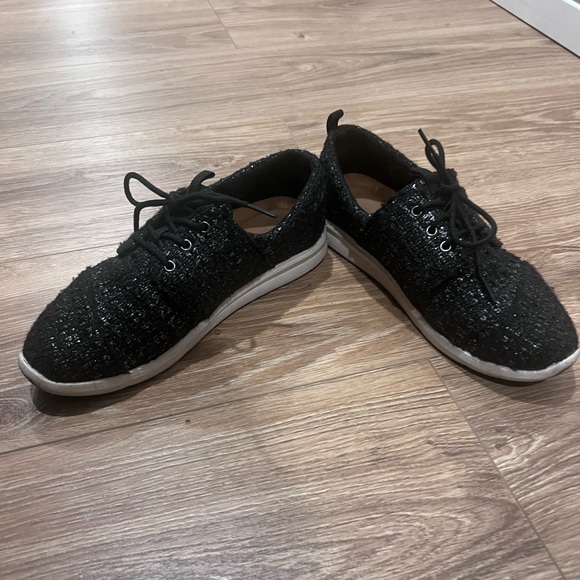 Tom’s Del Rey Woven Glitter Shoes women’s size 8 - Picture 4 of 4